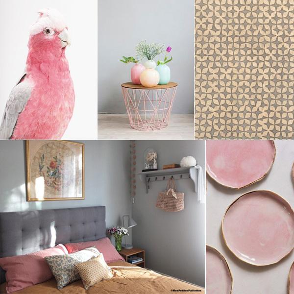 Inspiration couleur : rose & gris - Le Monde Sauvage