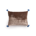 Coussin Goa pompons Bran - Le Monde Sauvage