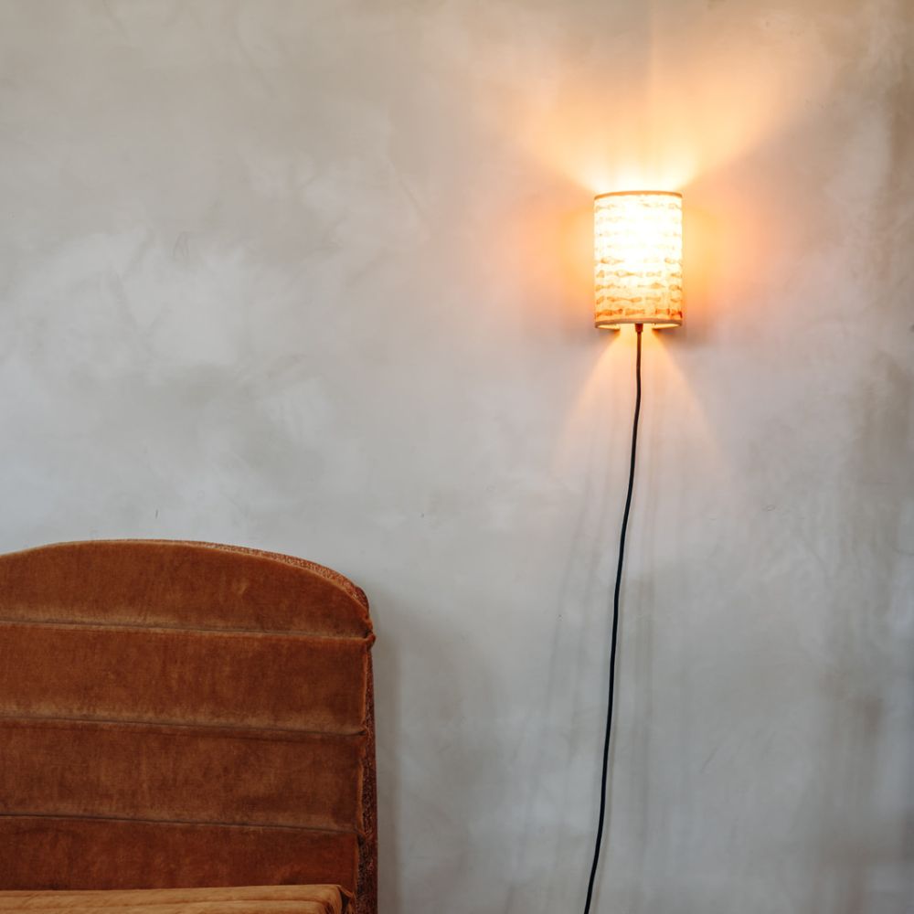 Josephine B. wall light: Weave Cuba