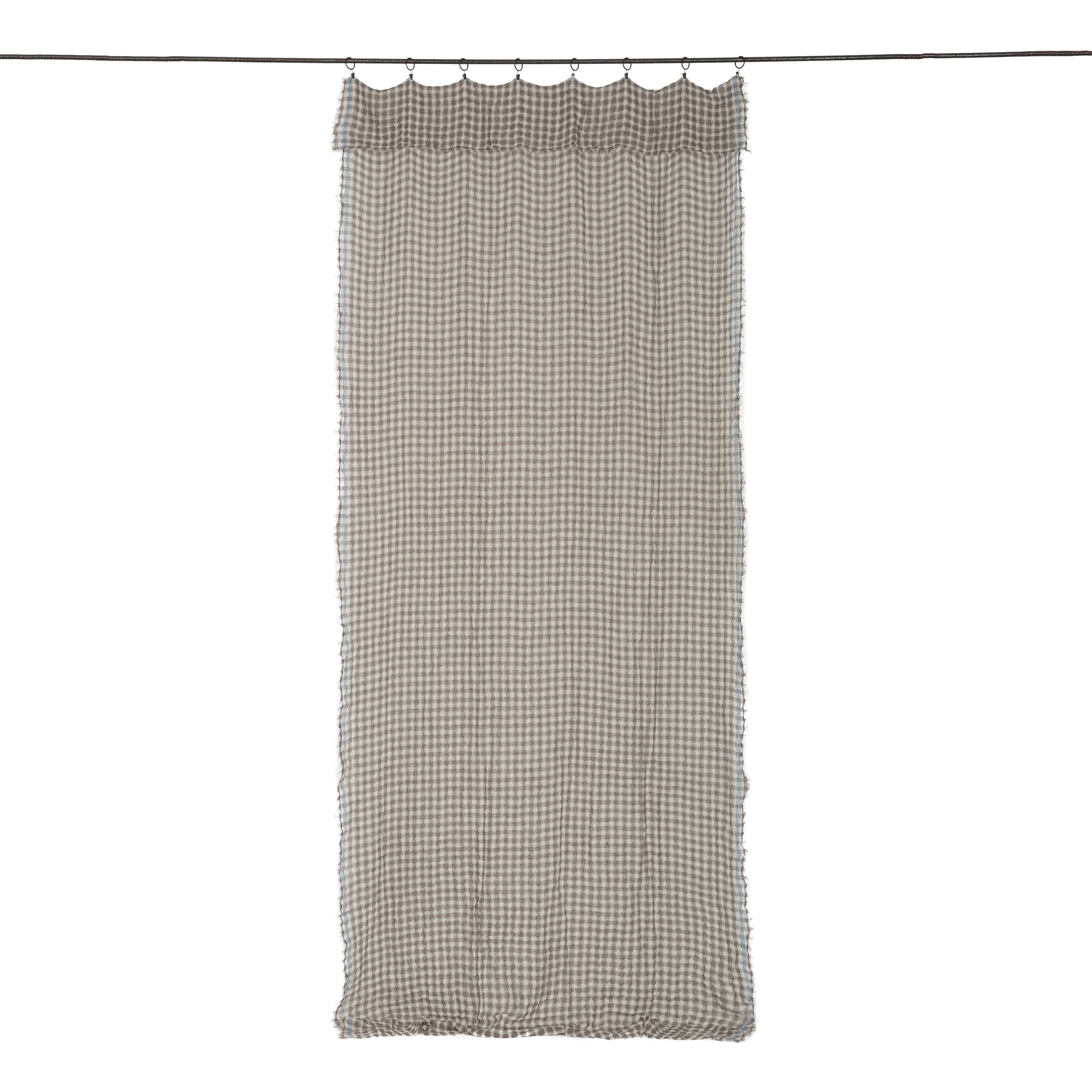 Harmattan curtain panel in Catane 