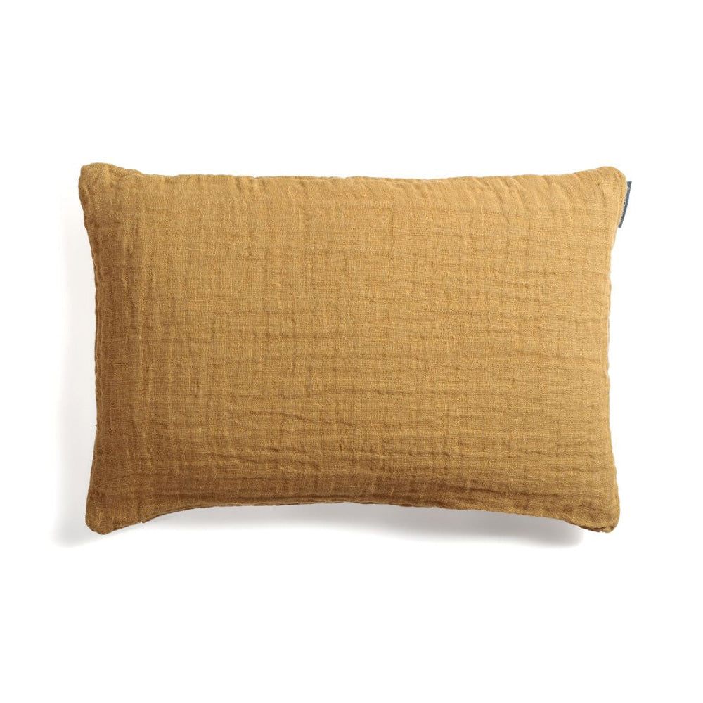 Coussin en lin gaufré Izamal light