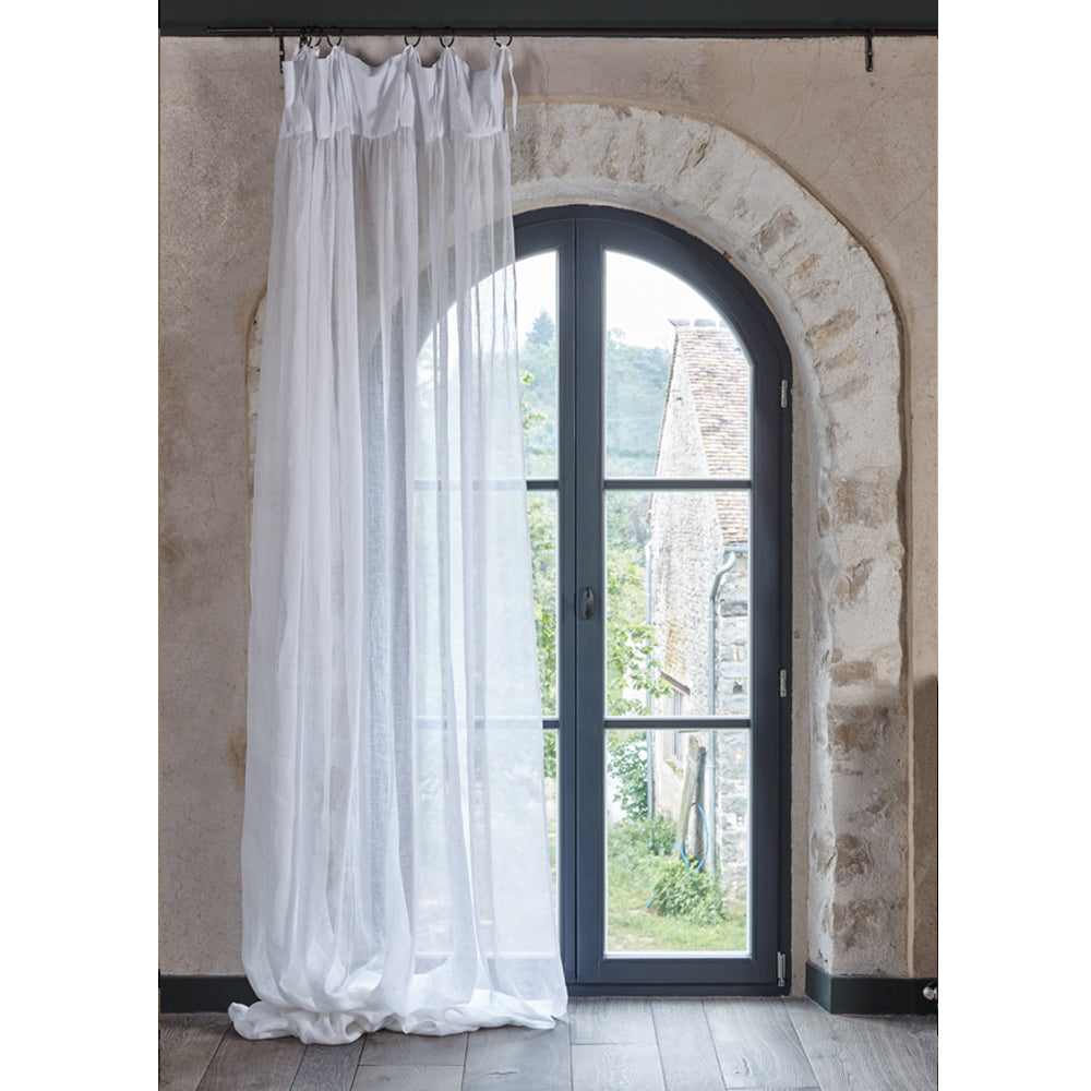 Marriage in Majorca linen curtain