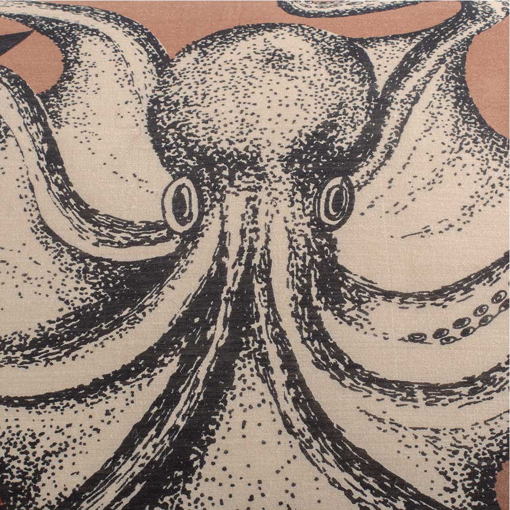 Le Monde Sauvage - Coussin Bestiaire géant Octopus