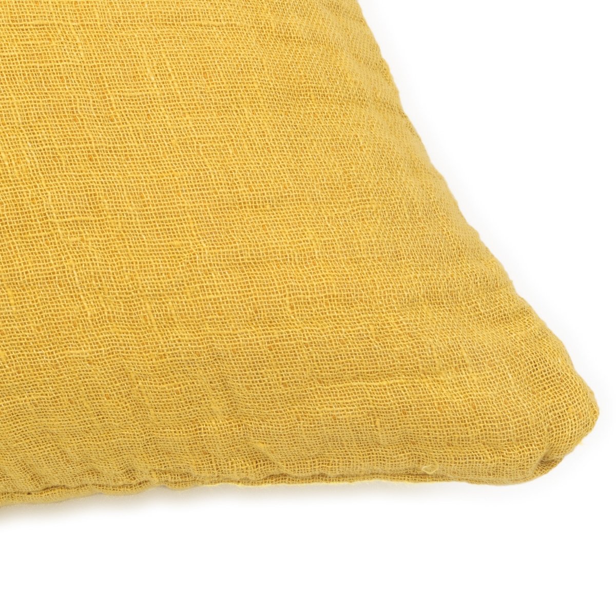 Coussin en lin gaufré Acacia - Le Monde Sauvage