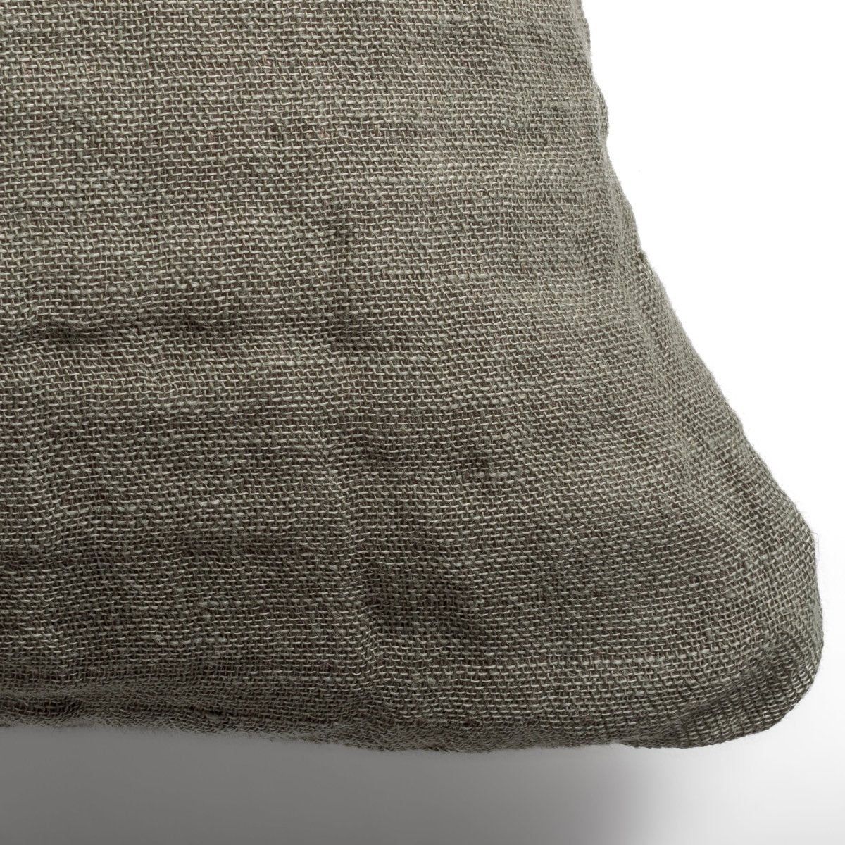 Coussin en lin gaufré Zurich light - Le Monde Sauvage