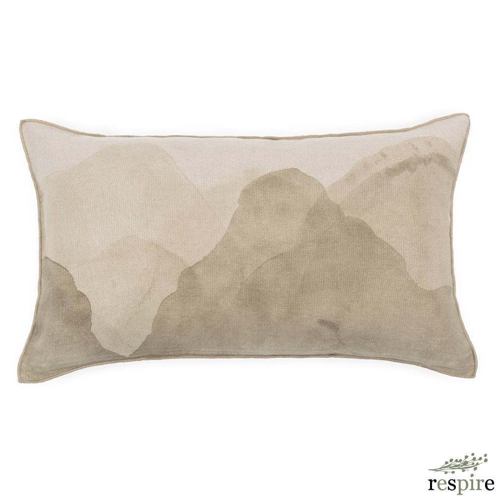 Le Monde Sauvage - Coussin Encre Owaka