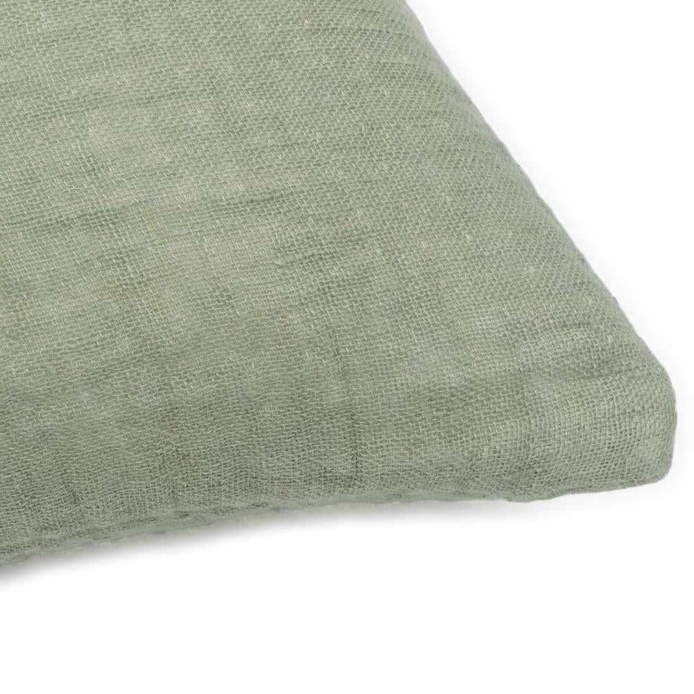 Coussin en lin gaufré Lappi dark - Le Monde Sauvage