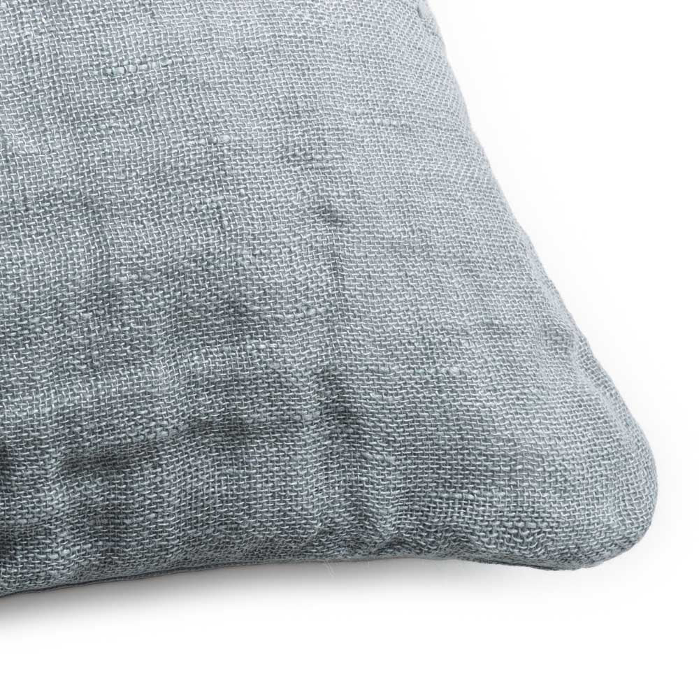 Coussin en lin gaufré Oslo dark - Le Monde Sauvage