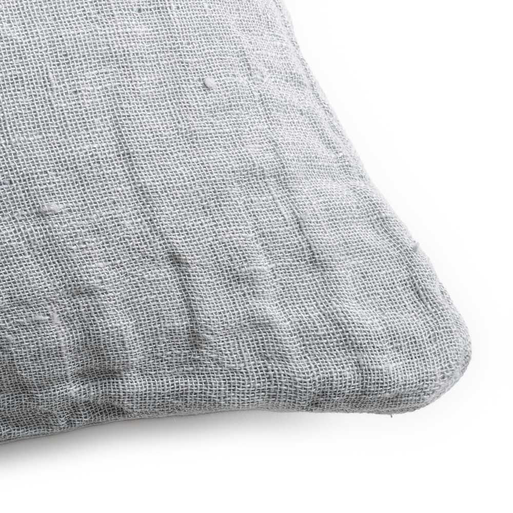 Coussin en lin gaufré Oslo light - Le Monde Sauvage