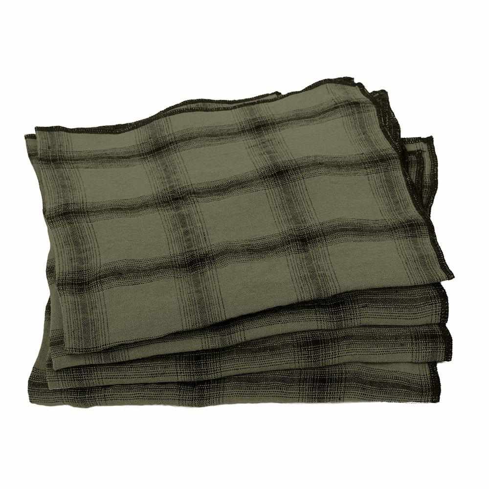 Le Monde Sauvage - Lot de 4 serviettes Highlands Hanoï