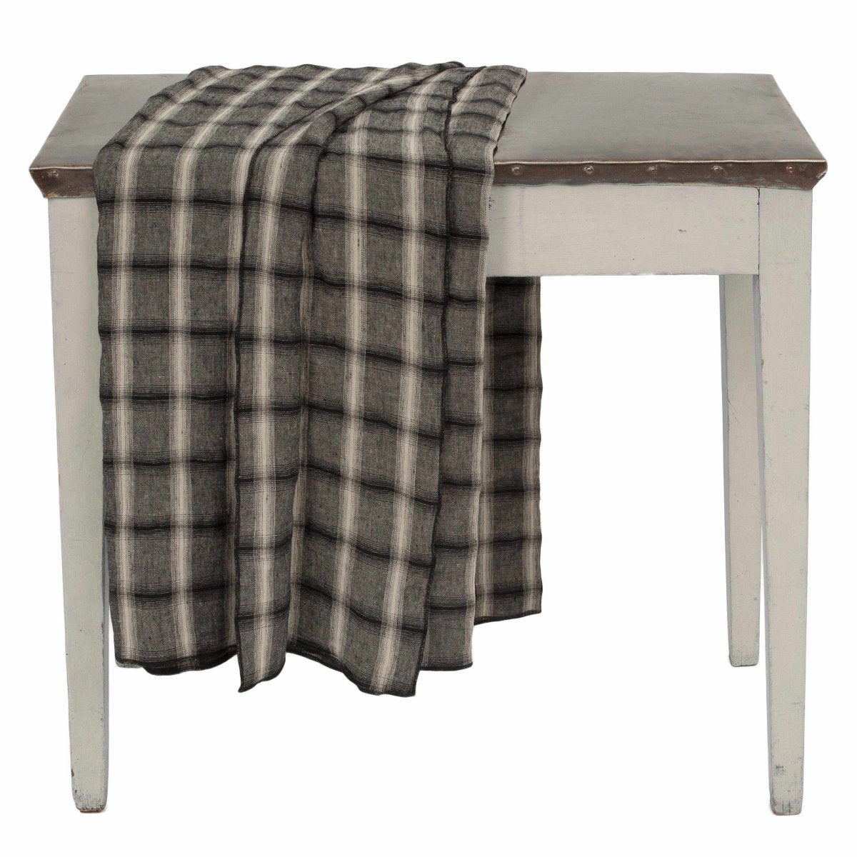 Highlands tablecloth 170x170 cm in moon colour